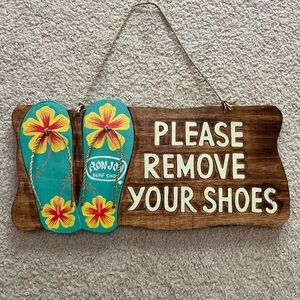Ron Jon Surf Shop Flop Wall Decor Beach Decorative Sign normally $20